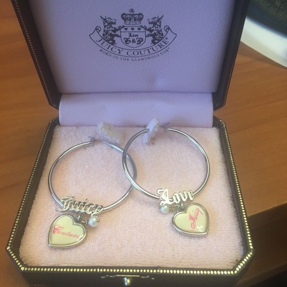 Juicy Couture Earrings with box